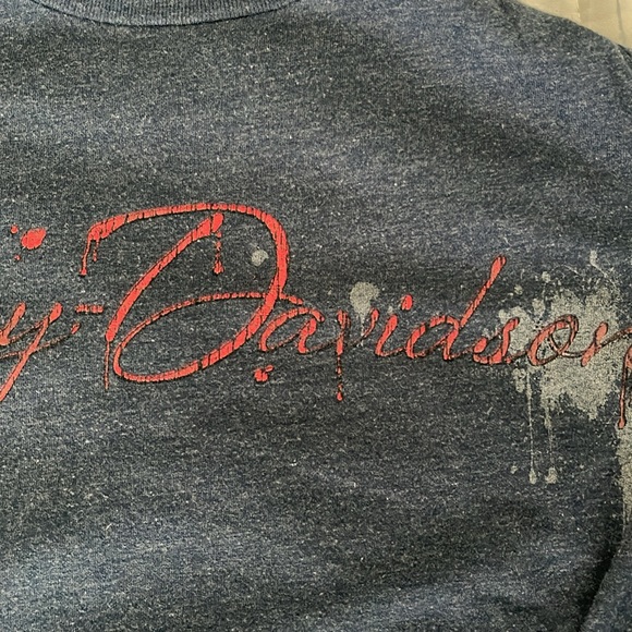Harley Davidson gently  used biker shirt - Picture 5 of 5